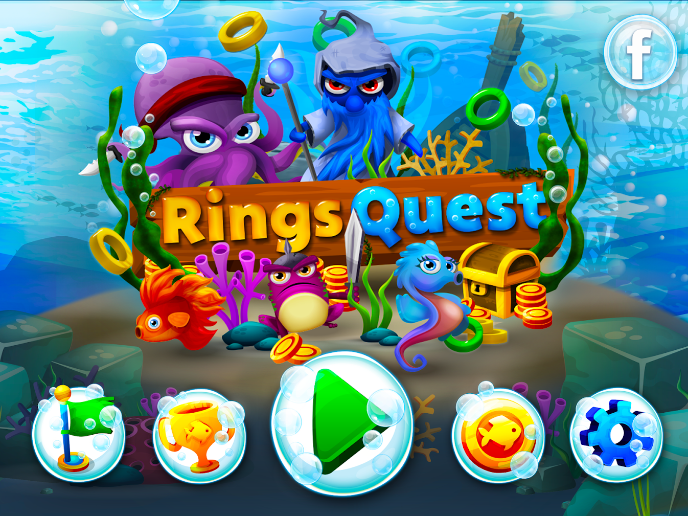 Rings Quest - New Puzzle Game for Kids and Adults