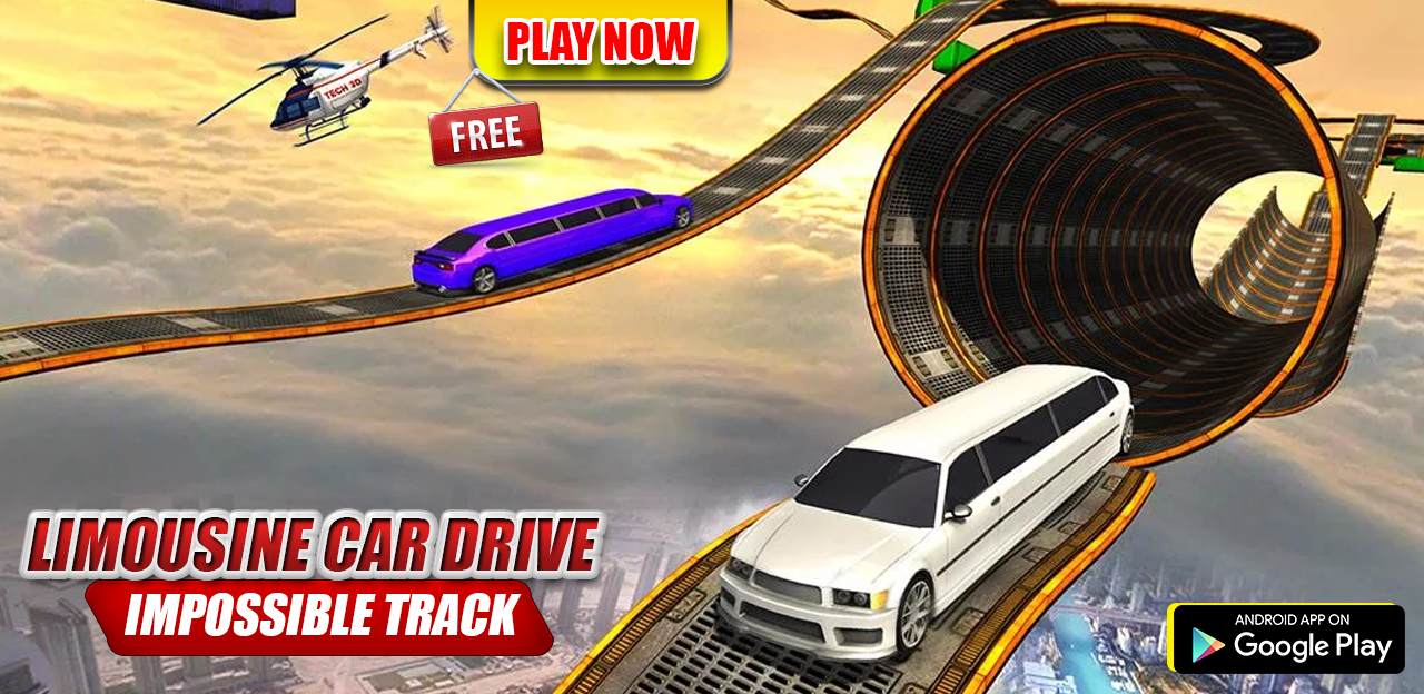 Impossible Stunt Space Car Racing