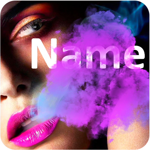 Smoke Effect Name Art: Focus Filter Maker Text Art