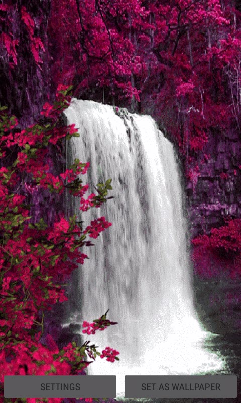 Red Spring Waterfall LWP