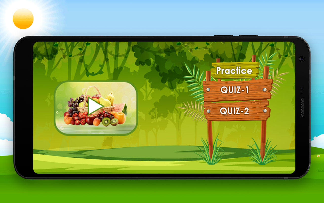 Fruits and vegetables for kids - learn fast & free