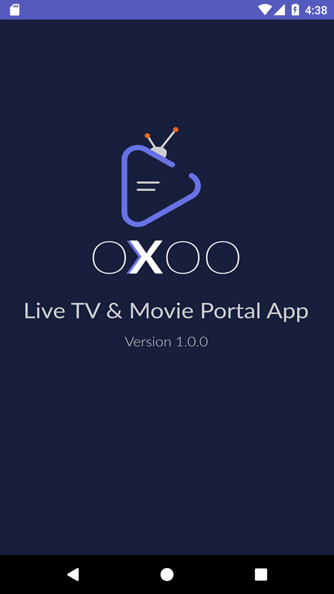 OXOO - Android Live TV & Movie Portal App