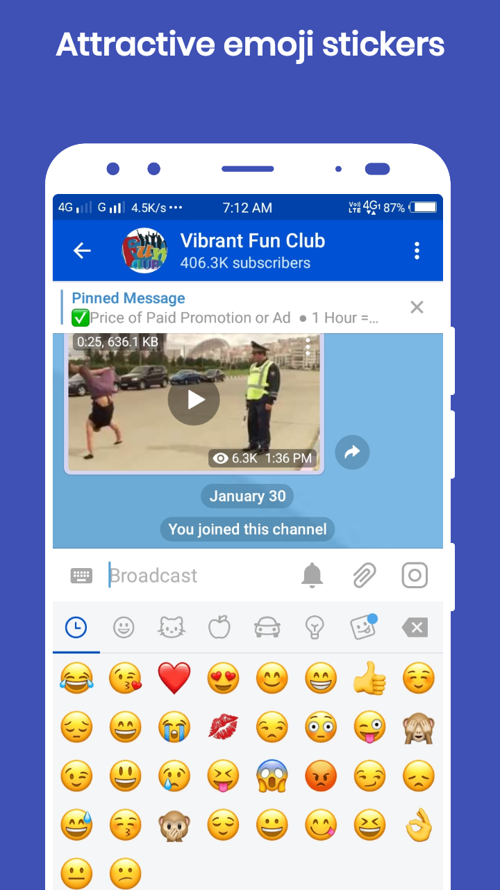 Vibrant Chat Messenger