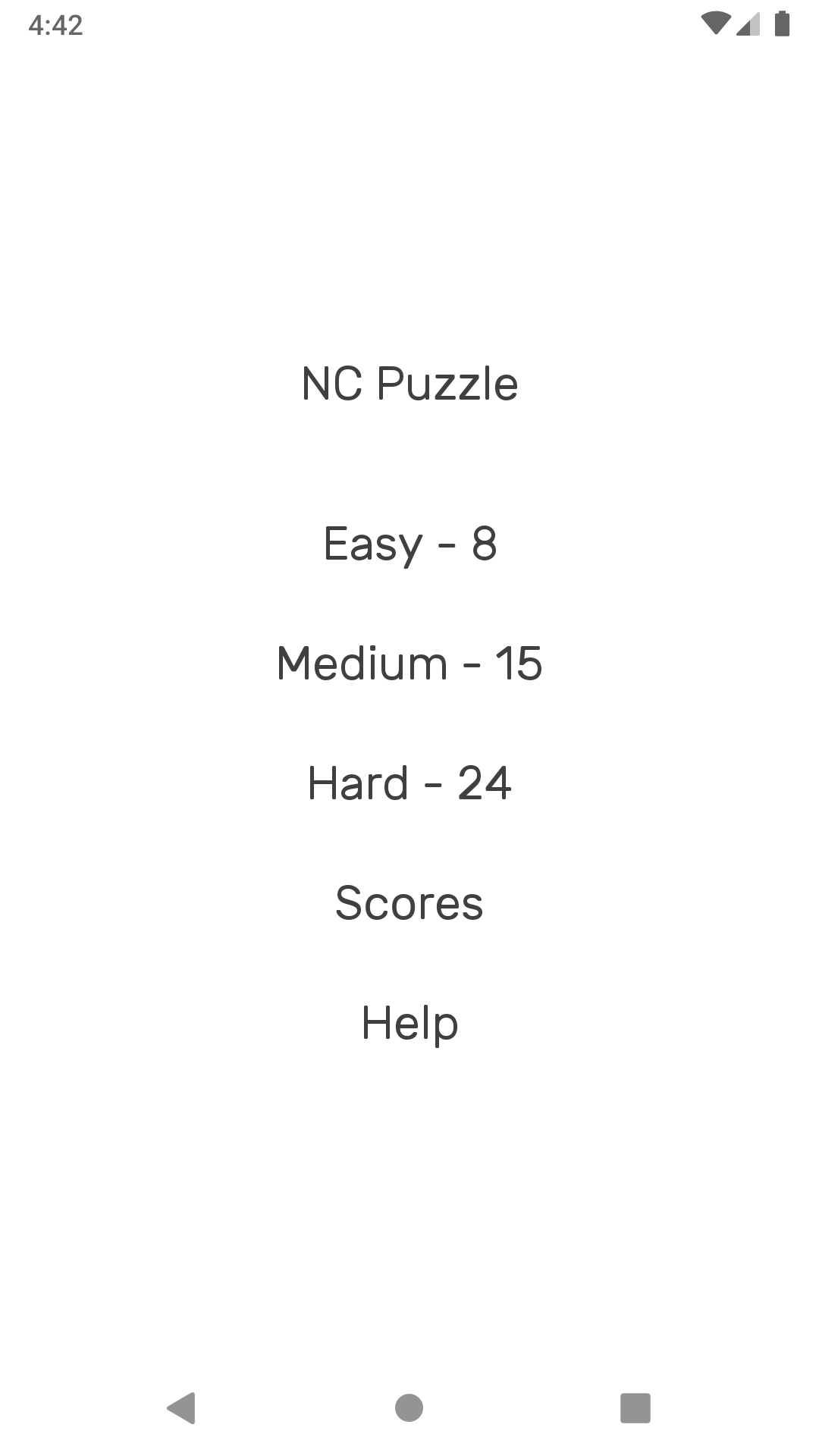 NC Puzzle 15