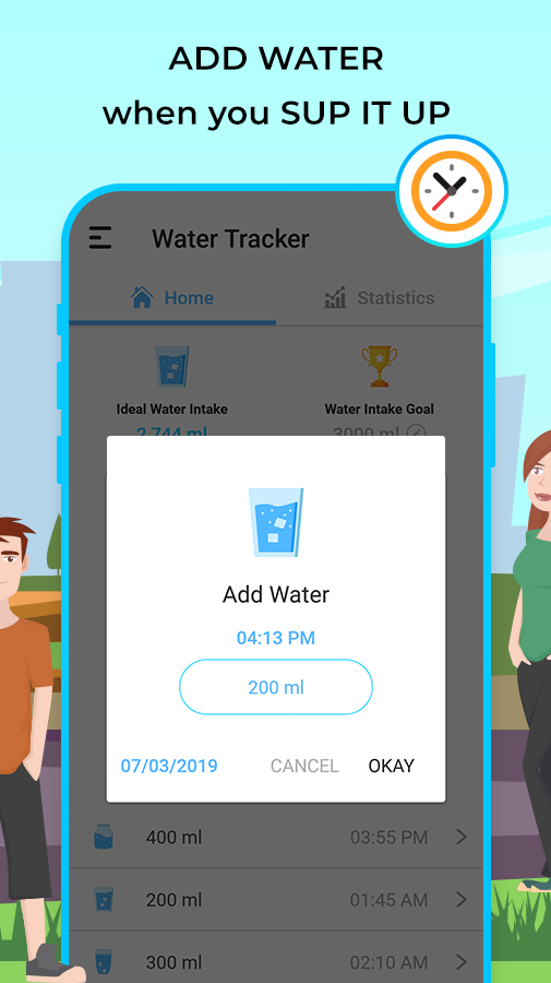 Water Tracker: Water Drinking Reminder App