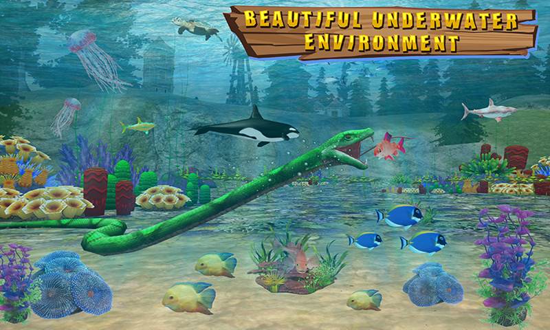 Anaconda Snake Family Jungle RPG Sim