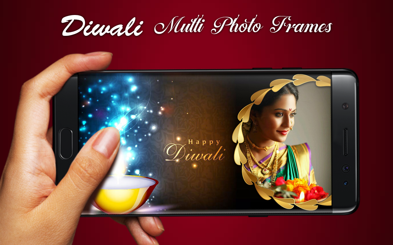 Happy Devali Photo Frame & Diwali Dp Maker