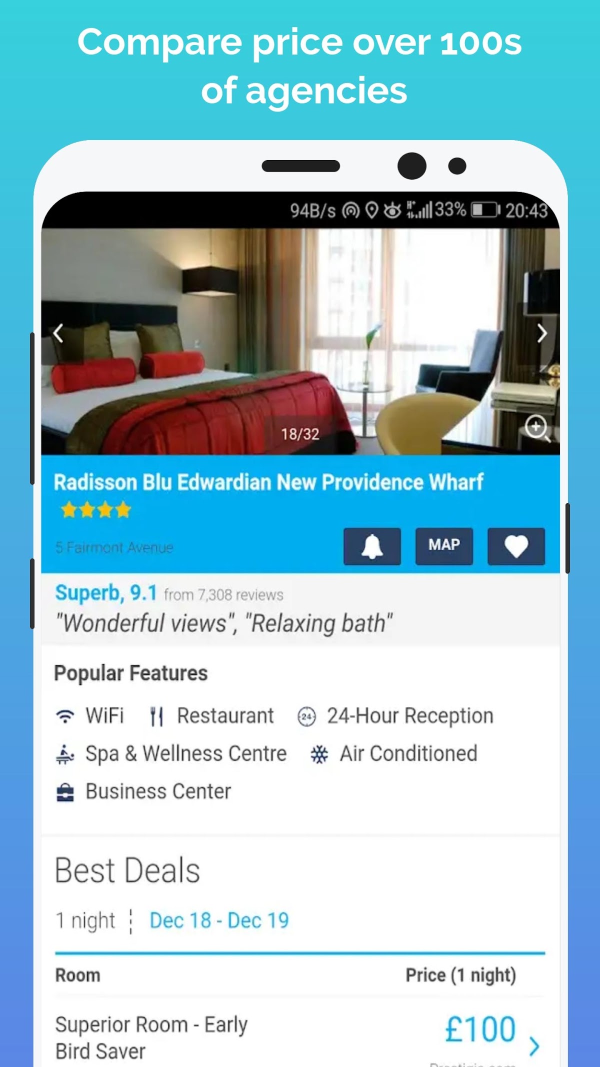 Hotel Booking app - Cheap Hotels Finder