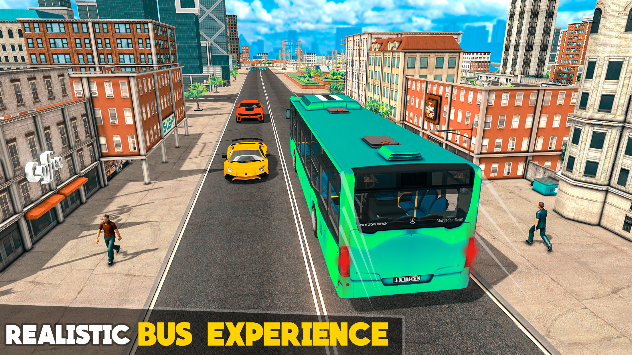 Coach Bus Simulator 3D - New City Bus Game 2020