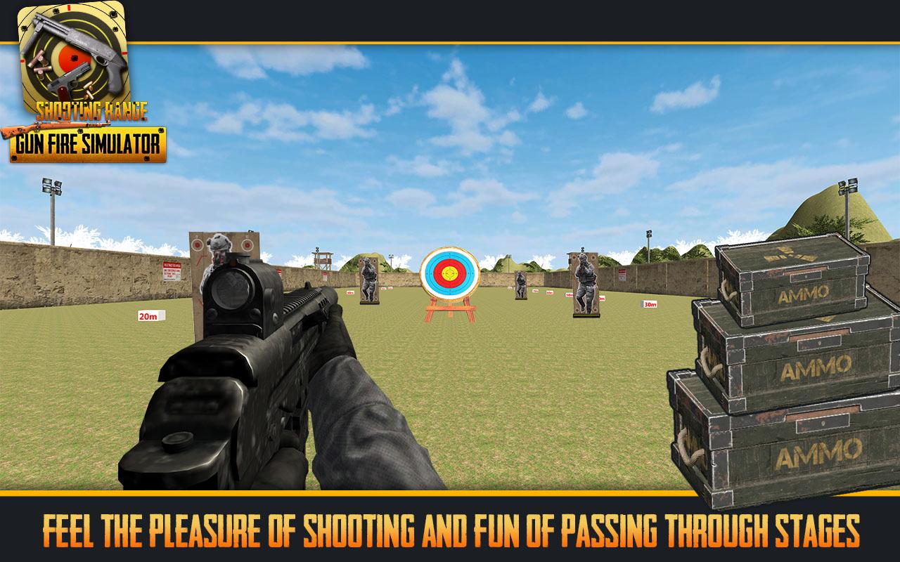 Shooting Range Gun Simulator - Gun Fire