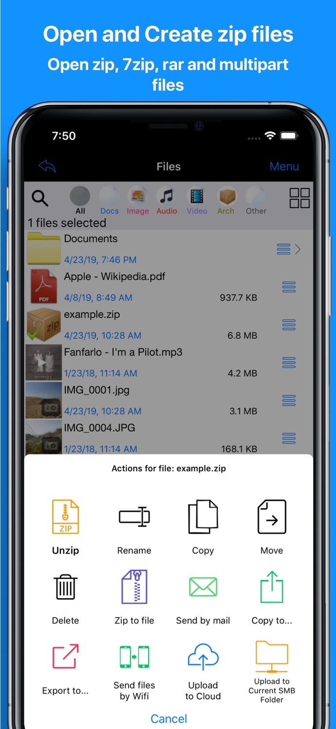my File Manager lite - Viewer & media player