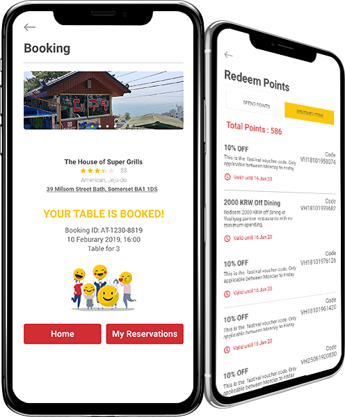 YeahYag : Restaurant Booking App
