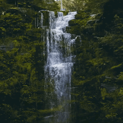 Natural Waterfall LWP