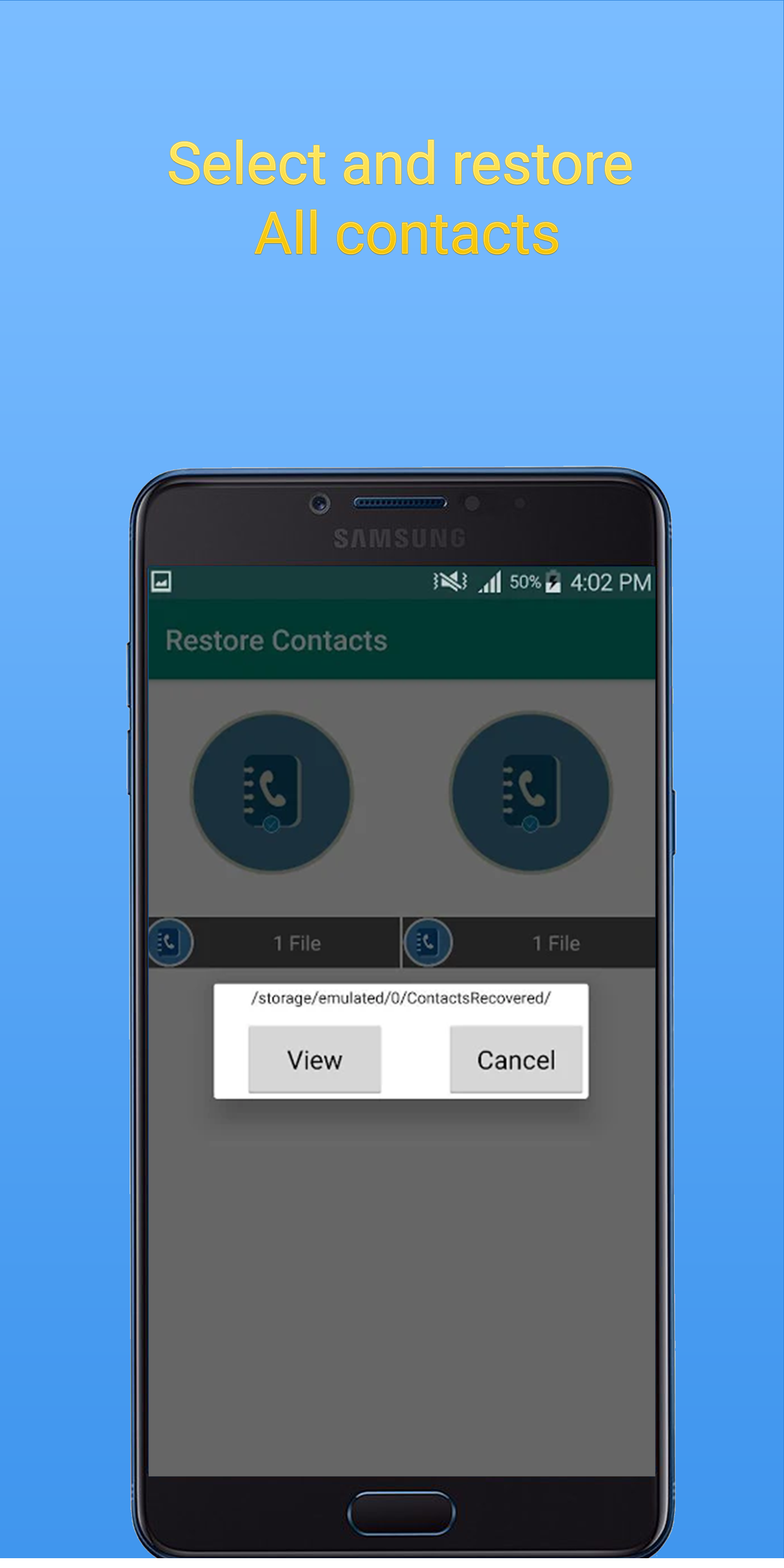 Recover Sim Contacts Details