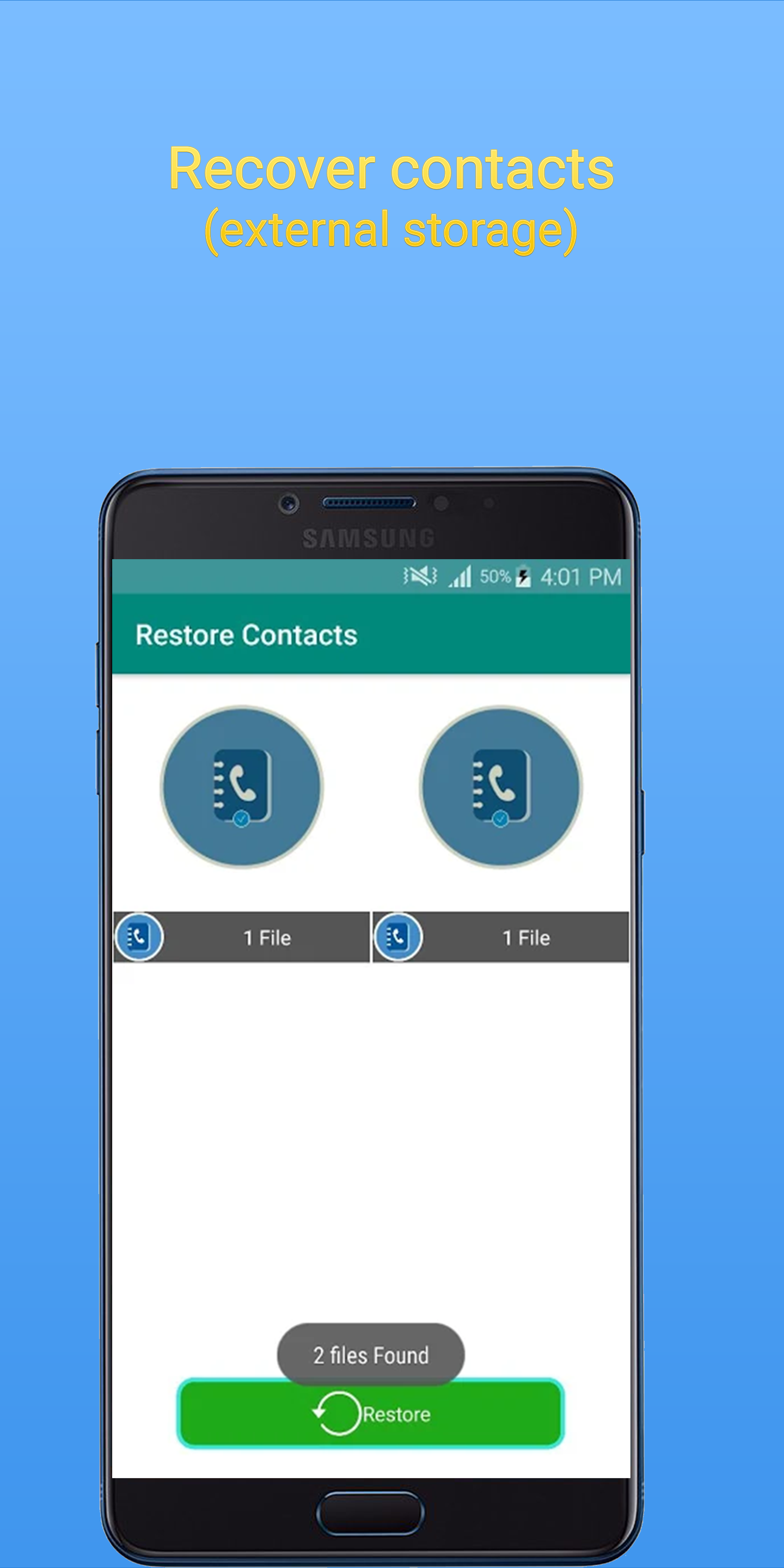 Recover Sim Contacts Details