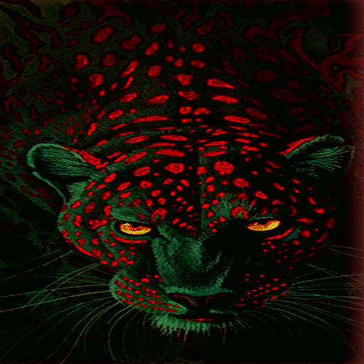 Green Leopard Live Wallpaper
