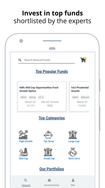 Mutual Fund Investment App | SIP - WealthBucket