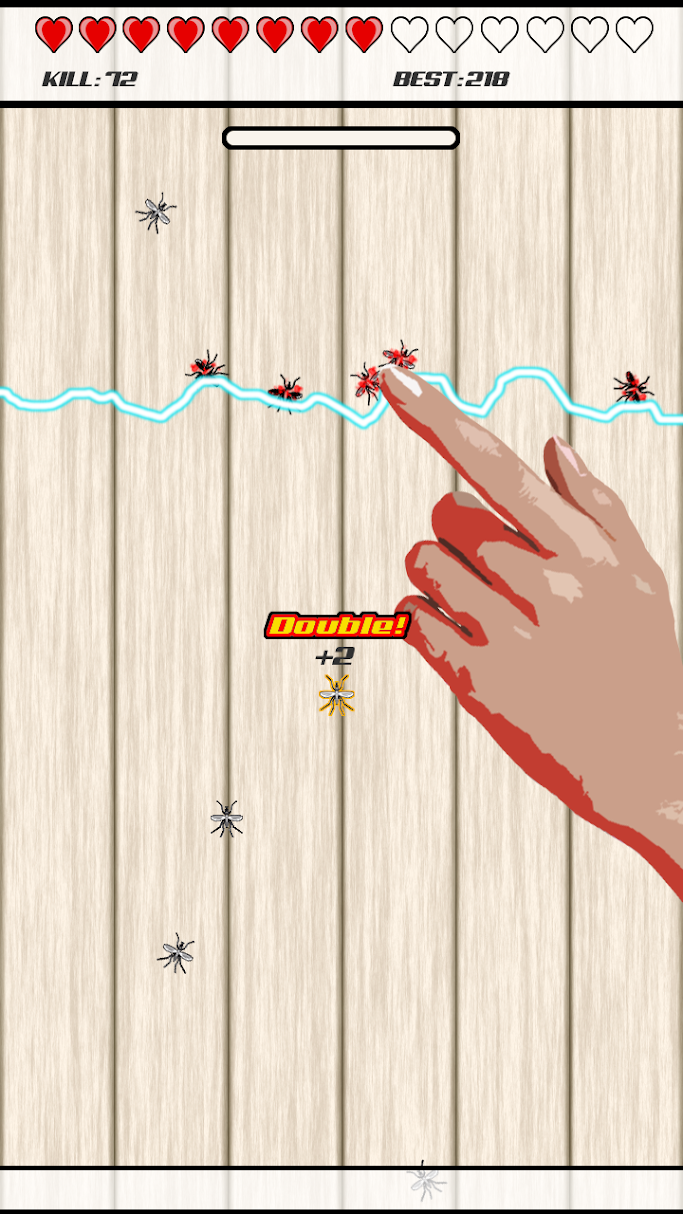 Real Mosquitoes: Bug Smasher Insect Killing Game