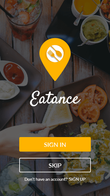 Eatance Restaurant & Food Delivery App