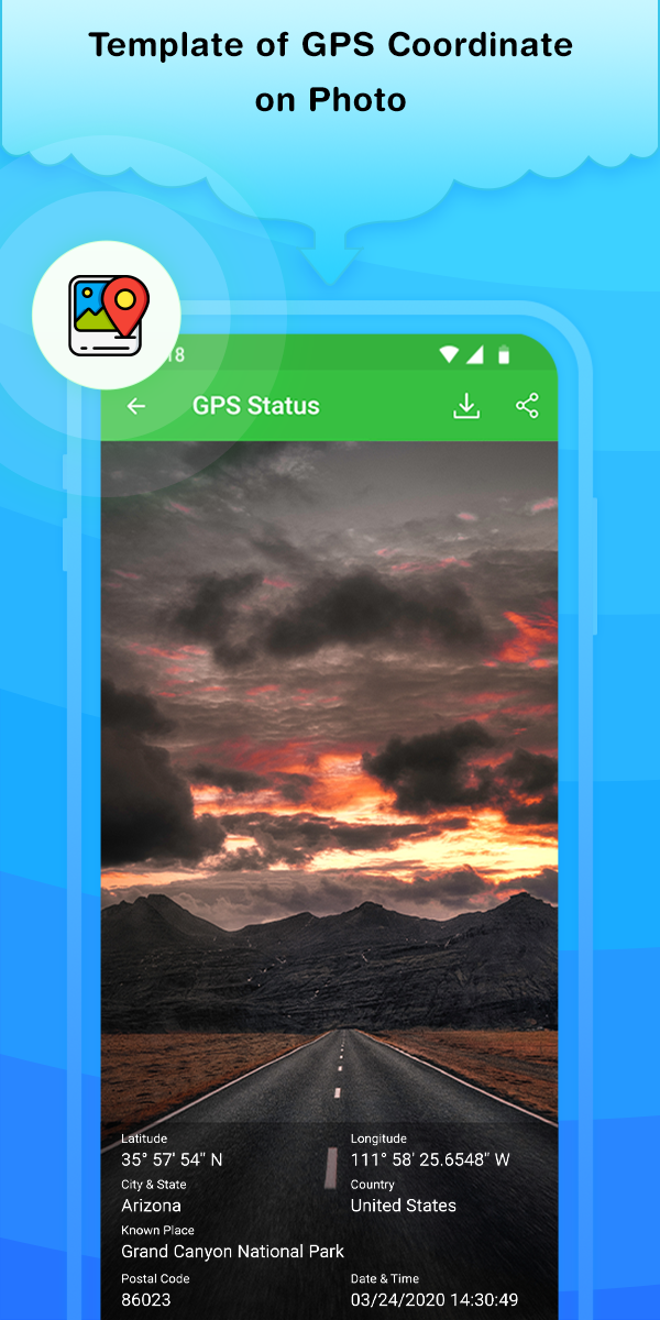 Share My Location with simple GPS Coordinates