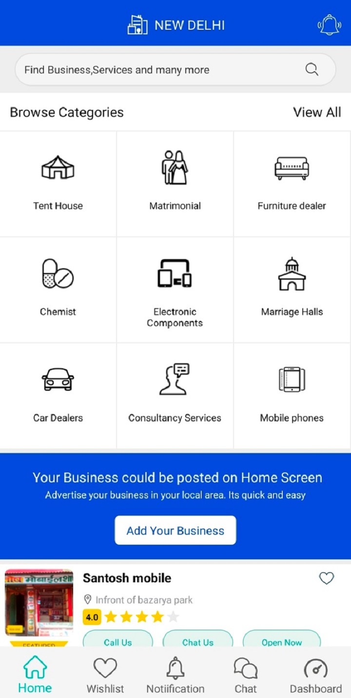 AdSky- App for Free advertise your Business Easily