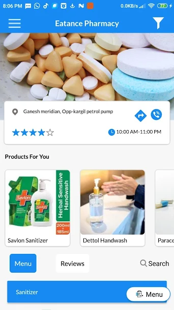 Eatance - Pharmacy App