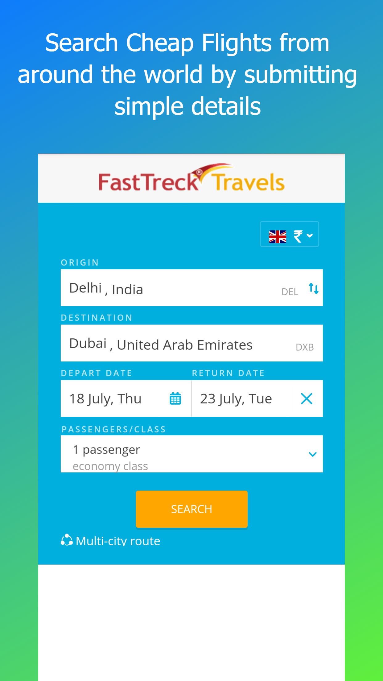 FastTreck Travels - Cheap Flight, Hotel & Holidays