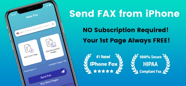 Fax from iPhone: Send fax eFax