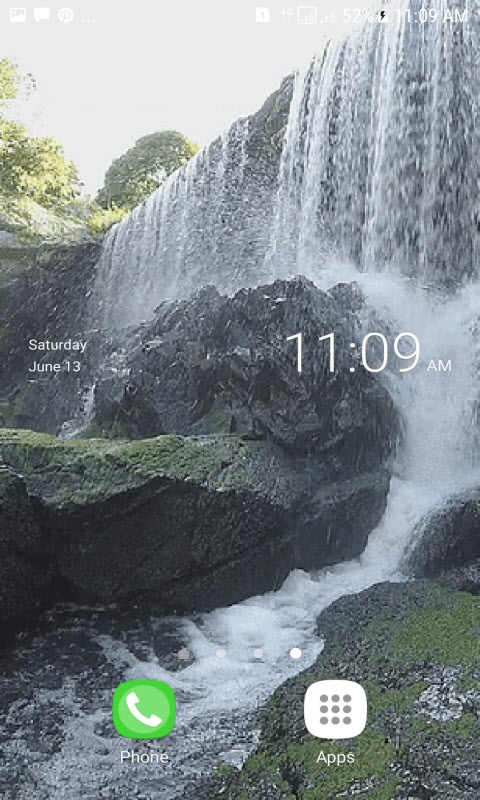 Summer Waterfall Live Wallpaper