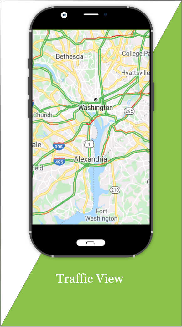 GPS Driving Maps, traffic & Area Calculator