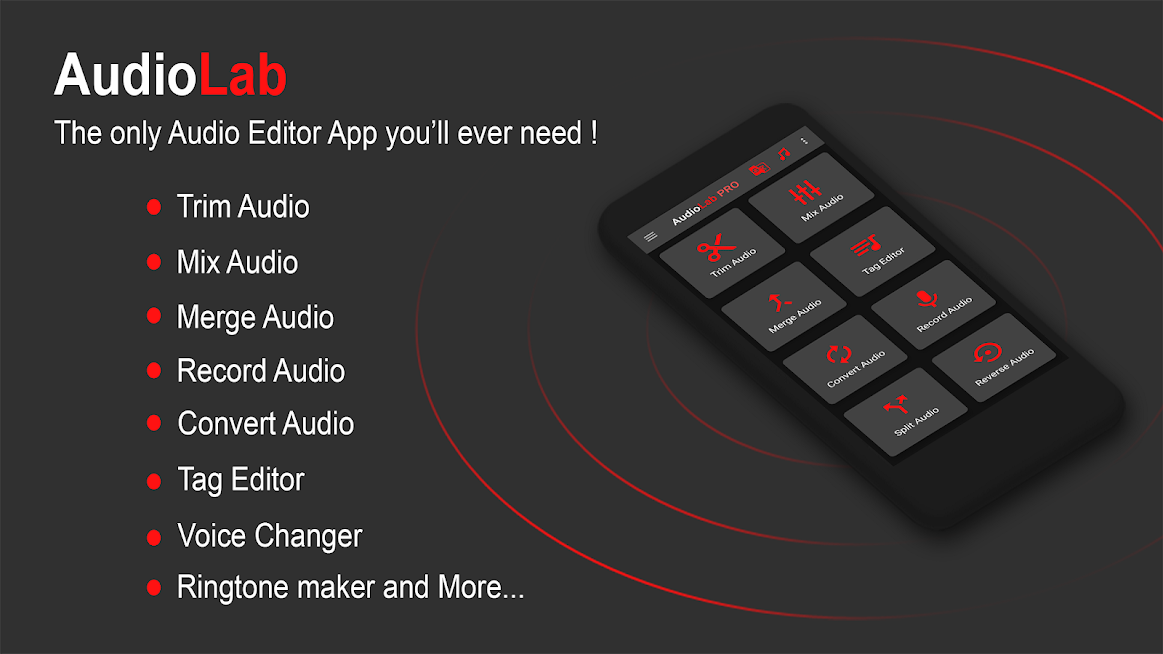 AudioLab - Audio Editor Recorder & Ringtone Maker