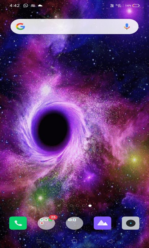 Black Hole Live Wallpaper