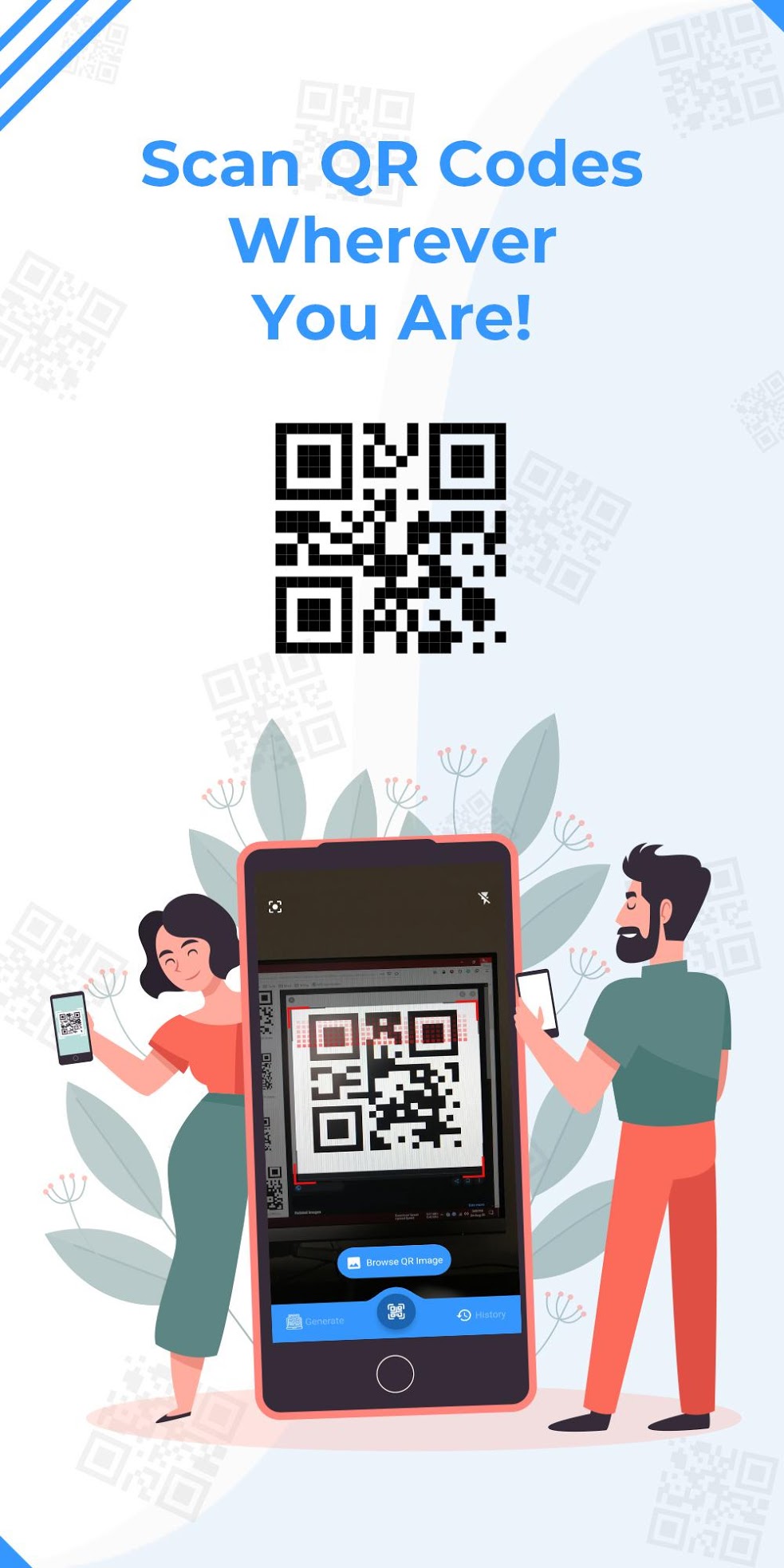 Free QR Barcode Scanner & Free Wi-Fi Code Reader