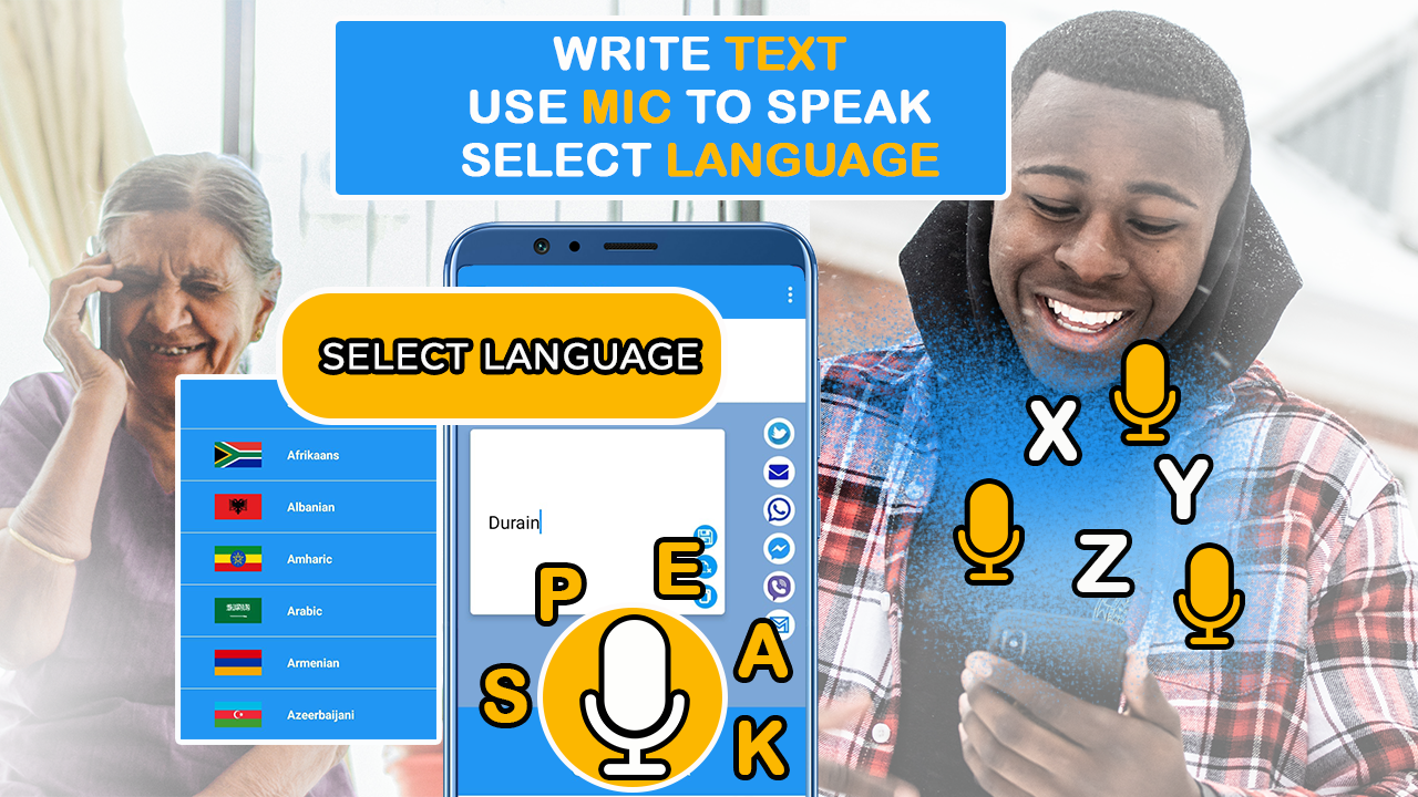 Voice Message & Voice to Text Translator