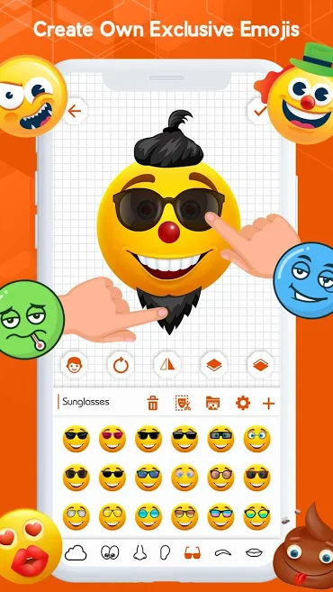 Emoji Keyboard - Emoji Maker, WASticker, Emoticons