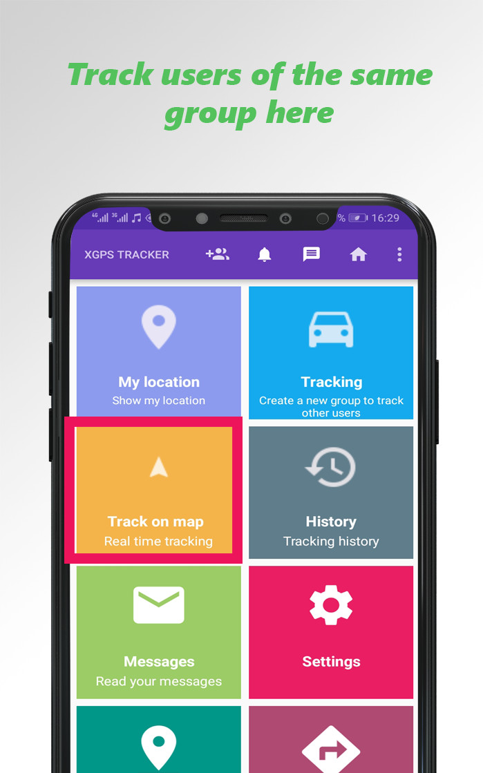 Phone GPS Tracker - family locator - route finder