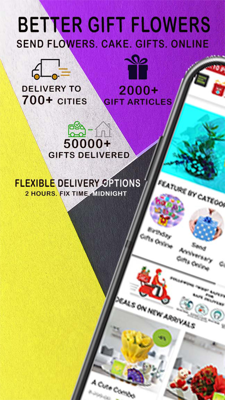 BGF : Better Gift Flowers - Flowers, Cake N Gift Delivery