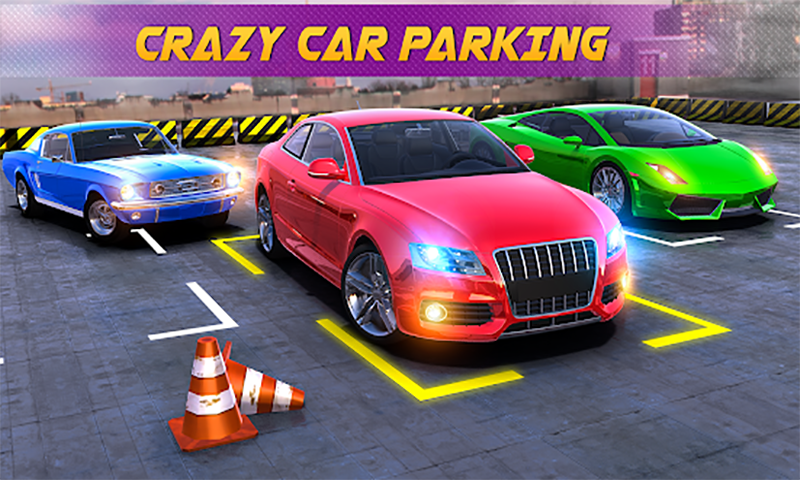 Crazy Car Parking: Free Car Parking Games 2021