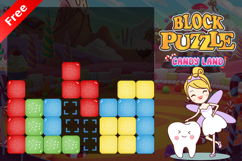 Block Puzzle : The Cool Crazy Candy Blitz Fun Game
