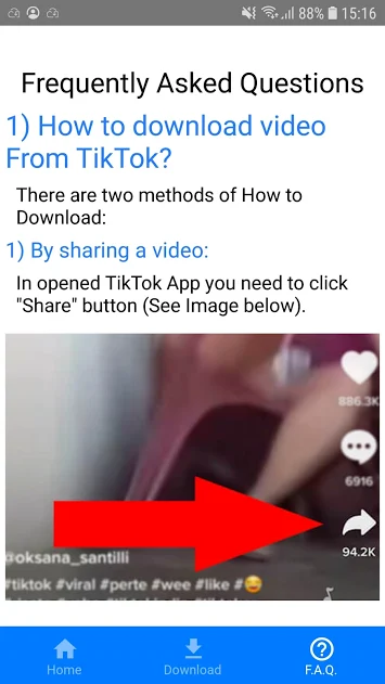 Qload – Tiktok video downloader without watermark
