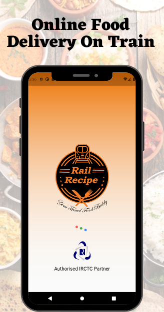 RailRecipe App | Order Food in Train