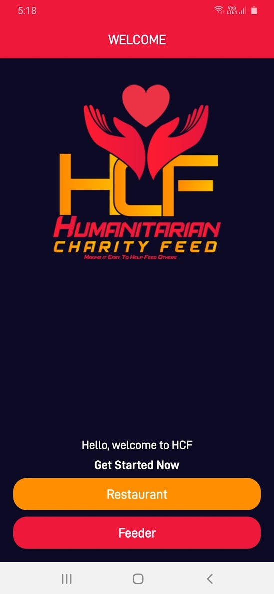 Humanitarian Charity Feed(HCF)