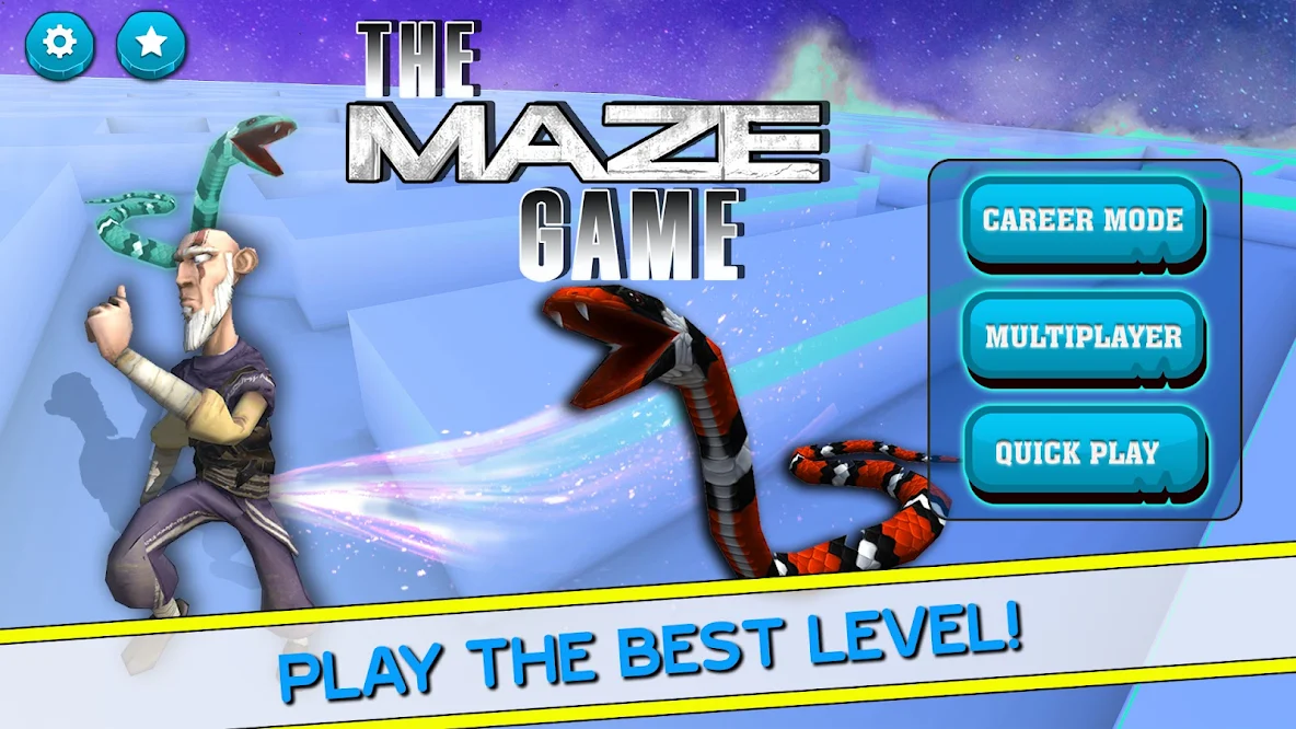 The maze game 3D