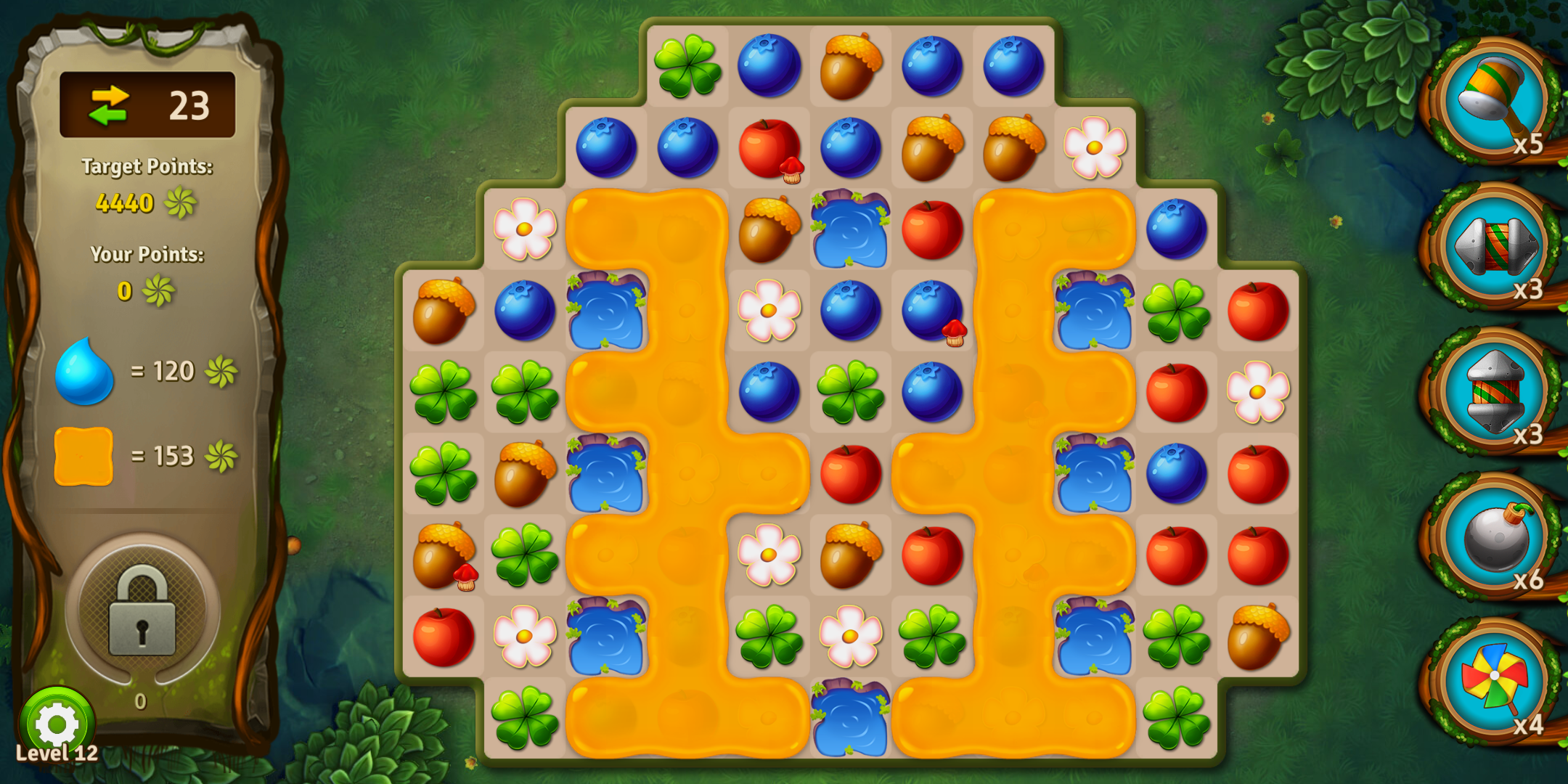 Mystery Forest: Match 3 Puzzle