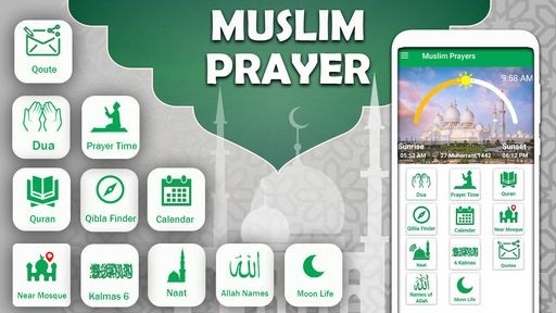 Prayer Time Quran Qibla Finder