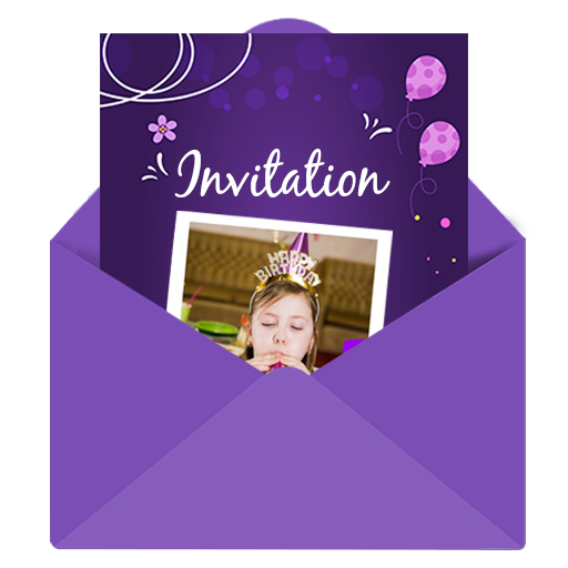 Invitation eCard Maker RSVP - Digital Invites Card
