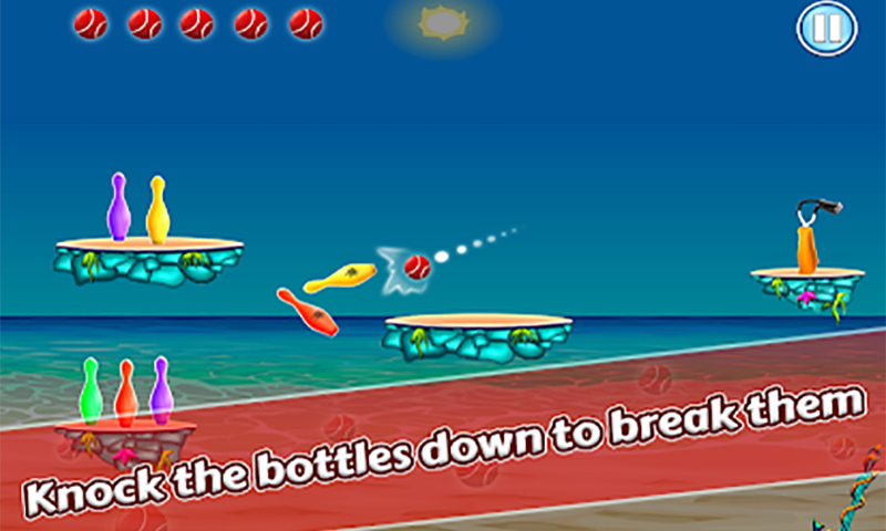 Bottle Shooting Games - Knock Down Bottles