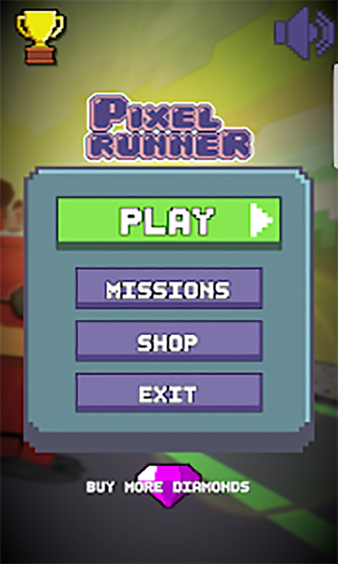 City Runner - Pixel Running Games