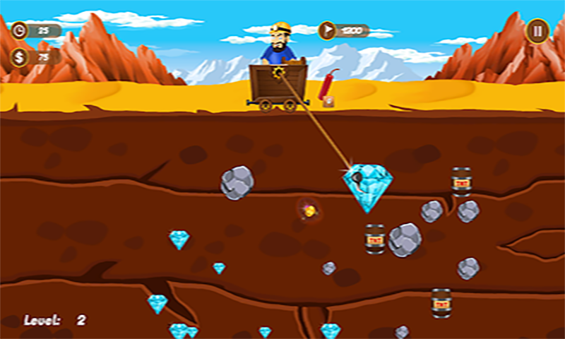 Diamond Miner - Funny Game