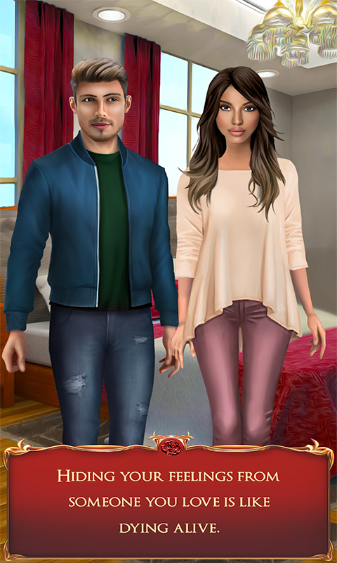 Magic Red Rose Story - Love Romance Games